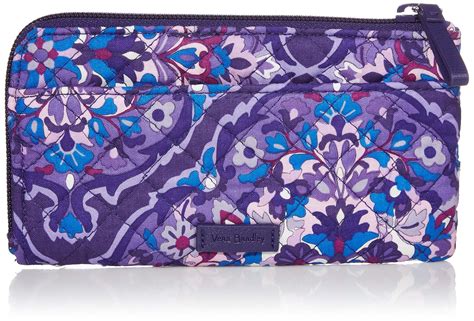 iconic rfid ultimate card case|Vera Bradley Women's Cotton Ultimate Card Case Wallet with .